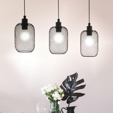 Eglo - Suspension avec fil 3xE27/60W/230V
