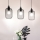 Eglo - Suspension avec fil 3xE27/60W/230V