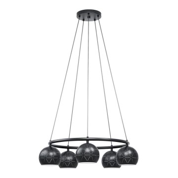 Eglo - Suspension avec fil 5xE14/40W/230V