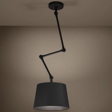 Eglo - Suspension-barre 1xE27/40W/230V noir