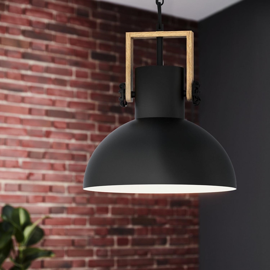 Eglo - Suspension chaîne 1xE27/28W/230V