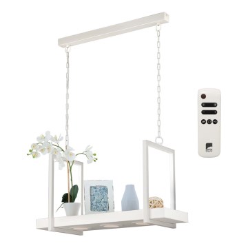 Eglo - Suspension dimmable LED RGB avec chaîne 3xLED/6W/230V + télécommande