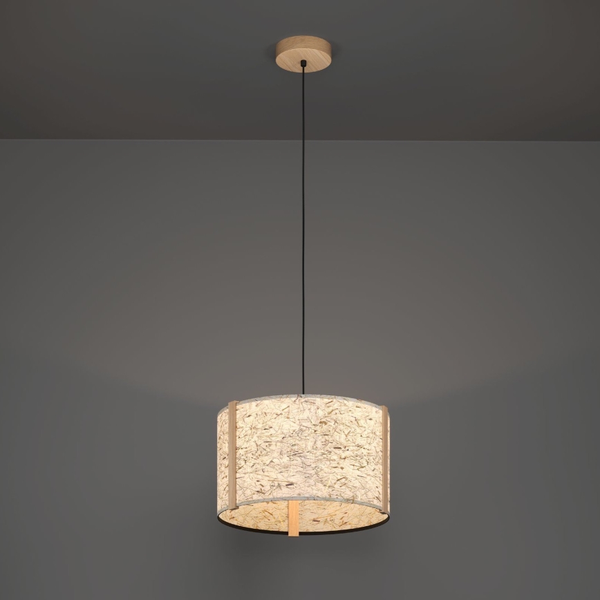 Eglo - Suspension filaire 1xE27/25W/230V beige