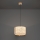 Eglo - Suspension filaire 1xE27/25W/230V beige