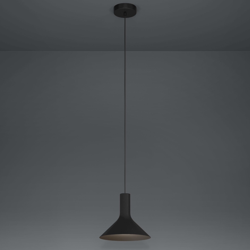 Eglo - Suspension filaire 1xE27/28W/230V noir