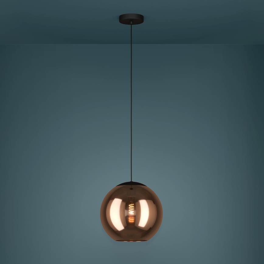 Eglo - Suspension filaire 1xE27/40W/230V cuivre
