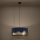 Eglo - Suspension filaire 1xE27/40W/230V d. 53 cm bleu/doré