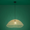 Eglo - Suspension filaire 1xE27/40W/230V d. 72 cm bambou