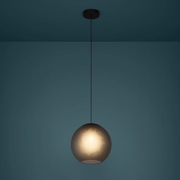 Eglo - Suspension filaire 1xE27/40W/230V fumé