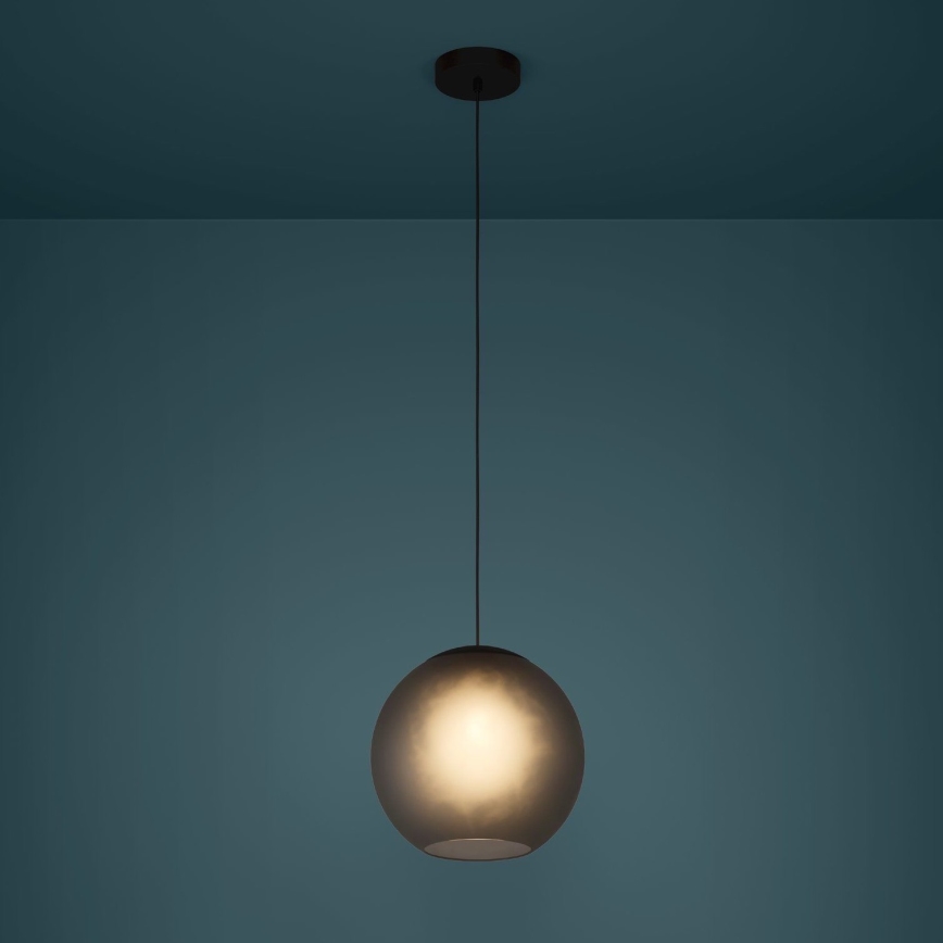 Eglo - Suspension filaire 1xE27/40W/230V fumé