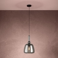Eglo - Suspension filaire 1xE27/40W/230V fumé