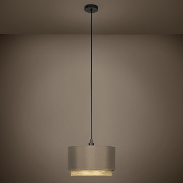 Eglo - Suspension filaire 1xE27/40W/230V marron