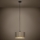 Eglo - Suspension filaire 1xE27/40W/230V marron