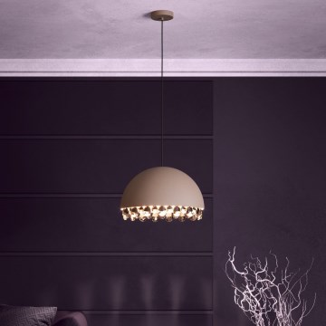 Eglo - Suspension filaire 1xE27/40W/230V marron