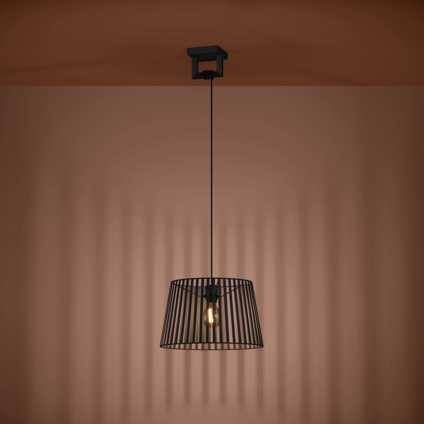 Eglo - Suspension filaire 1xE27/40W/230V noir