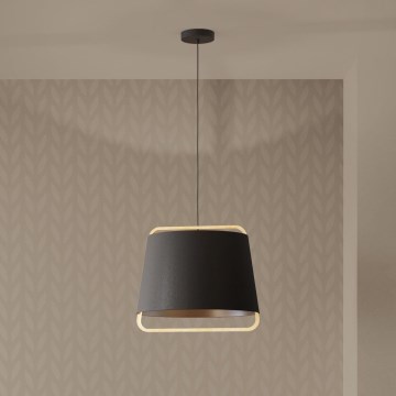 Eglo - Suspension filaire 1xE27/40W/230V noir