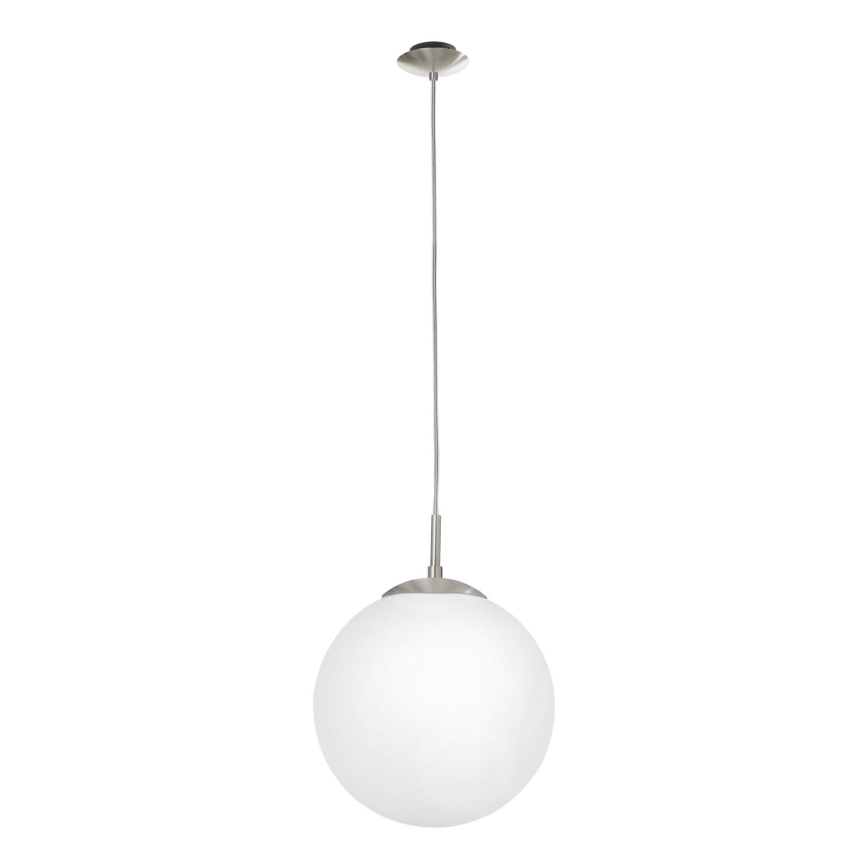 EGLO - Suspension filaire 1xE27/60W/230V d. 25 cm blanc