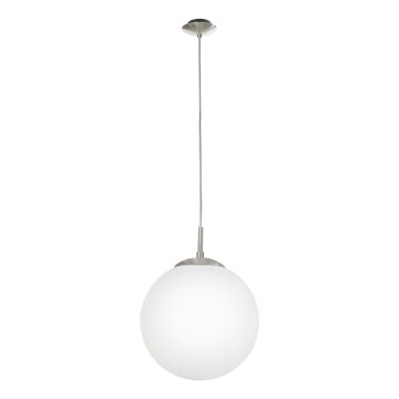 EGLO - Suspension filaire 1xE27/60W/230V d. 30 cm blanc