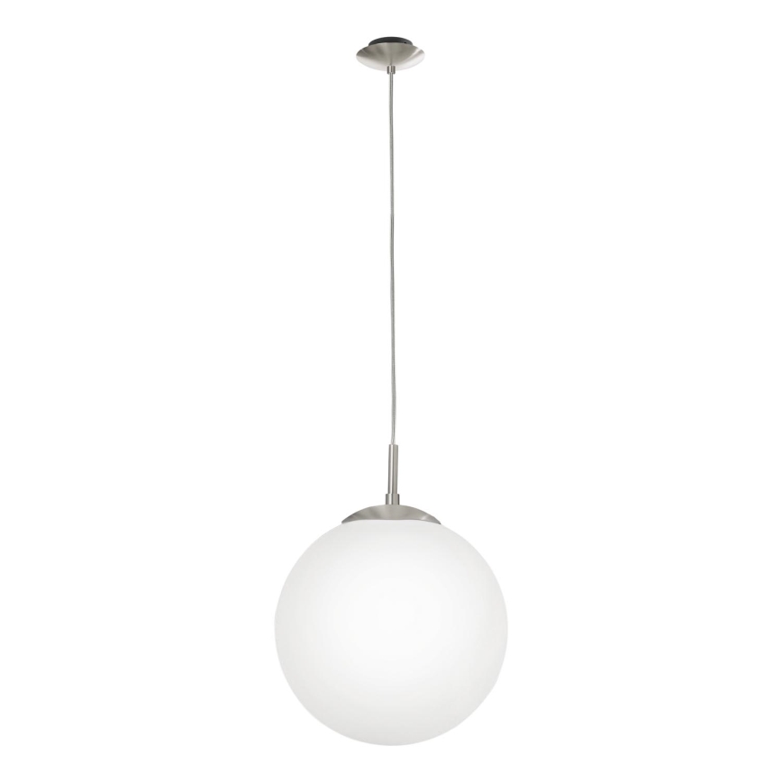 EGLO - Suspension filaire 1xE27/60W/230V d. 30 cm blanc