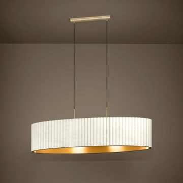 Eglo - Suspension filaire 2xE27/40W/230V blanche