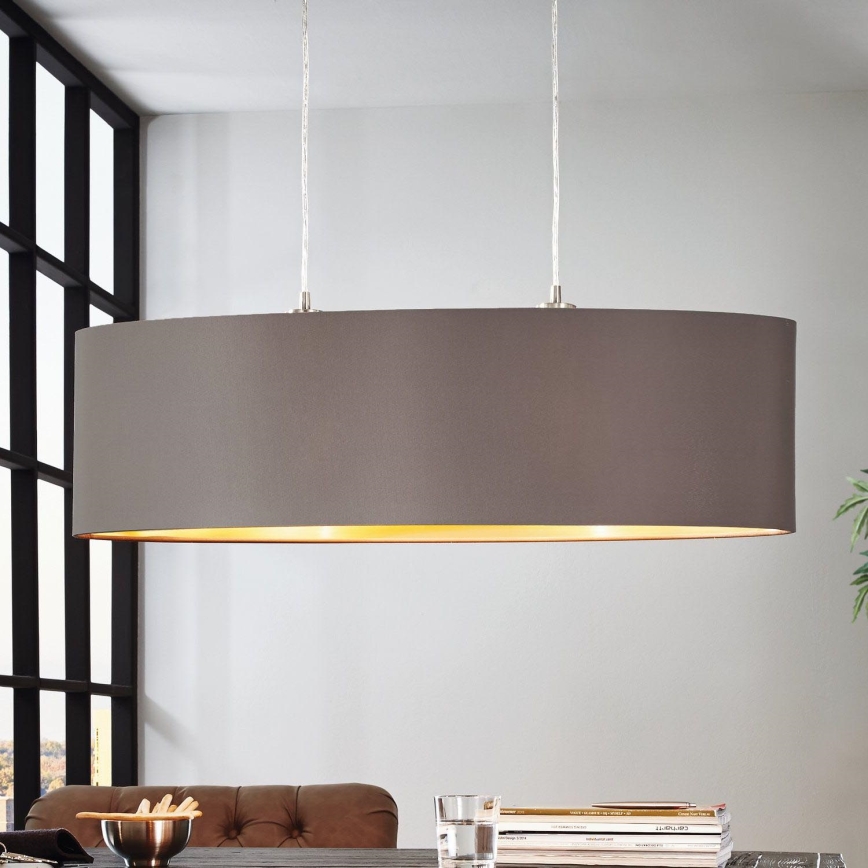 Eglo - Suspension filaire 2xE27/60W/230V