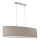 Eglo - Suspension filaire 2xE27/60W/230V taupe