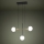 Eglo - Suspension filaire 3xE14/40W/230V doré/noir