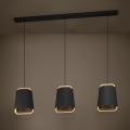 Eglo - Suspension filaire 3xE27/40W/230V noir