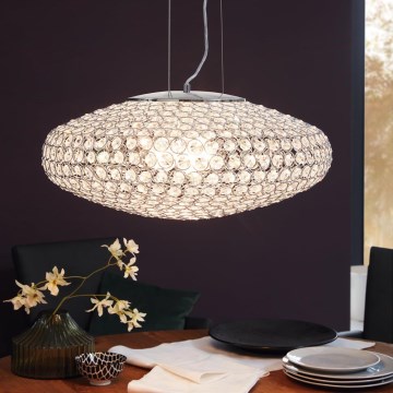 Eglo - Suspension filaire 3xE27/60W/230V