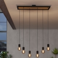 Eglo - Suspension filaire 6xE27/40W/230V