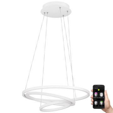 Eglo -Suspension filaire à intensité variable LED/43,2W/230V blanc
