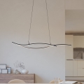 Eglo - Suspension filaire LED/20W/230V 4000K noir
