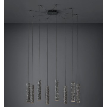 Eglo - Suspension filaire LED 8xGU10/4,5W/230V