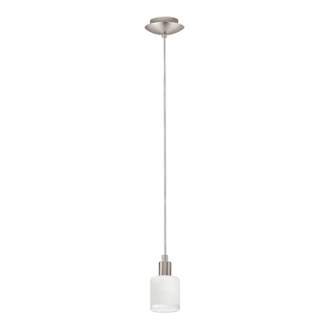 Eglo - Suspension filaire LED MY CHOICE 1xE14/4W/230V chrome mat/blanc