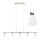 Eglo - Suspension filaire LED MY CHOICE 5xE14/4W/230V chrome mat/blanc