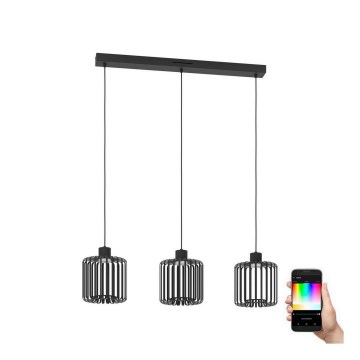 Eglo - Suspension filaire RGBW à intensité variable 3xLED/3,7W/230V 2700-6500K