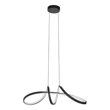 Eglo - Suspension filaire RGBW à intensité variable LED/22W/230V 2700-6500K noir