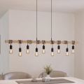 Eglo - Suspension filaire TOWNSHEND 9xE27/60W/230V