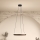 Eglo - Suspension LED dimmable sur câble avec détecteur de mouvement 2xLED/19W/230V 2200–6500K Ø 55 cm marron