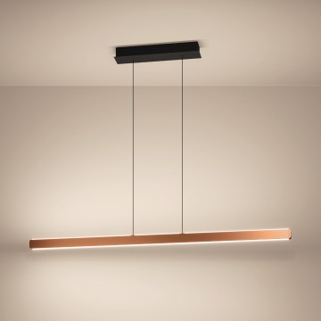 Eglo - Suspension LED dimmable sur câble LED/30W/230V 2200-6500K dorée + télécommande