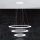 Eglo - Suspension LED dimmable sur câble LED/45W/230V + LED/33W + LED/19,5W