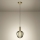 Eglo - Suspension LED dimmable sur câble, LED 5,5 W/230 V + LED 1,6 W, 2200–6500 K, Ø 21 cm, doré