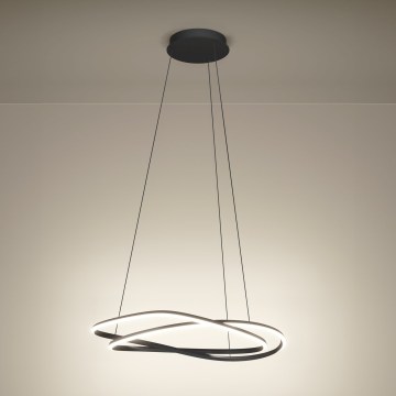Eglo - Suspension LED dimmable sur câble LED/60W/230V 2200-6500K gris + télécommande
