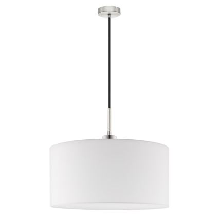 Eglo - suspension LED sur câble TUNJA 1xE27/60W/230V blanc