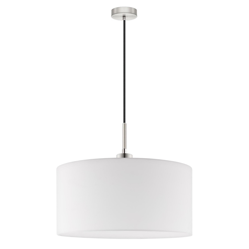 Eglo - suspension LED sur câble TUNJA 1xE27/60W/230V blanc