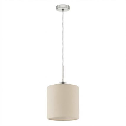 Eglo - Suspension LED sur câble TUNJA 1xE27/60W/230V crème