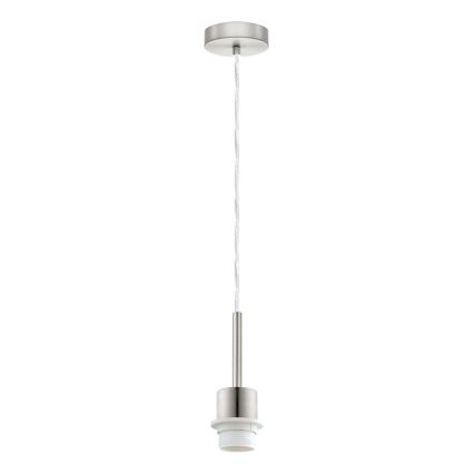 Eglo - Suspension LED sur câble TUNJA 1xE27/60W/230V crème