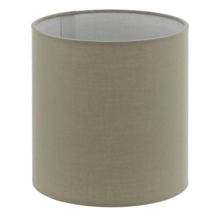 Eglo - Suspension LED TUNJA sur câble 2xE27/60W/230V taupe