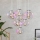 Eglo - Suspension sur câble 10xE27/60W/230V chrome brillant/transparent