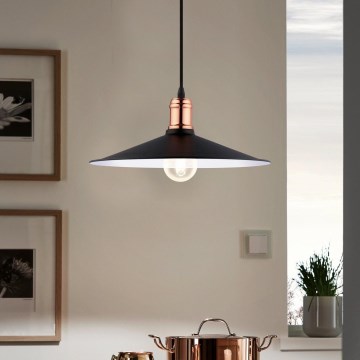 Eglo - Suspension sur câble 1xE27/60W/230V